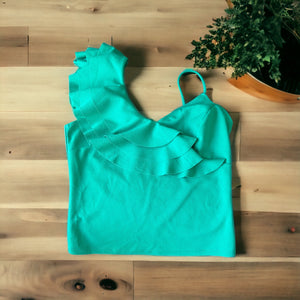 Blusa tirante verde tierno